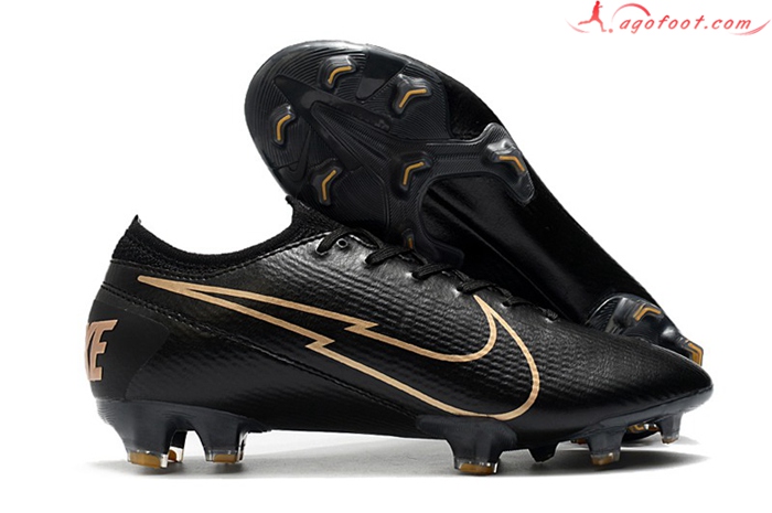 Nike Chaussures de Foot Vapor 14 Elite FG Noir