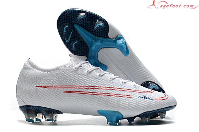 Nike Chaussures de Foot Mercurial Vapor 13 Elite FG Blanc