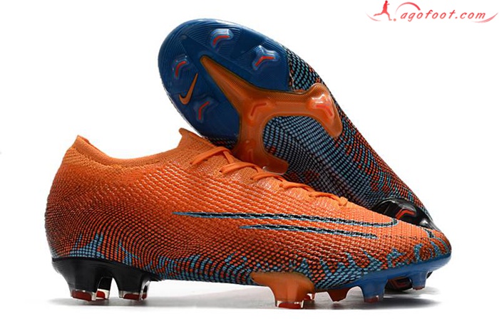 Nike Chaussures de Foot Mercurial Vapor 13 Elite FG Orange