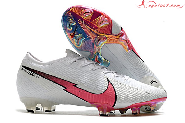 Nike Chaussures de Foot Mercurial Vapor 13 Elite FG Blanc
