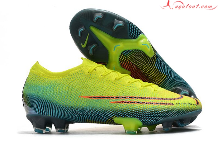 Nike Chaussures de Foot Dream Speed Mercurial Vapor 13 Elite FG Jaune/Vert