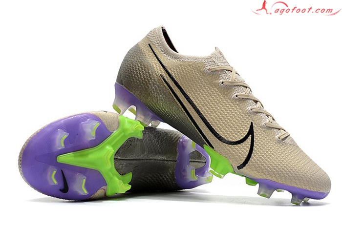 Nike Chaussures de Foot Mercurial Vapor 13 Elite FG Doré