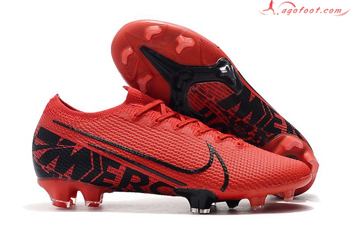 Nike Chaussures de Foot Mercurial Vapor 13 Elite FG Rouge