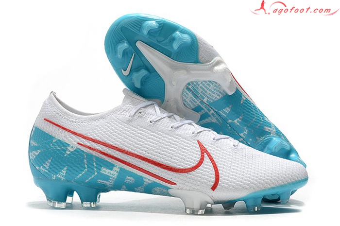 Nike Chaussures de Foot Mercurial Vapor 13 Elite FG Blanc