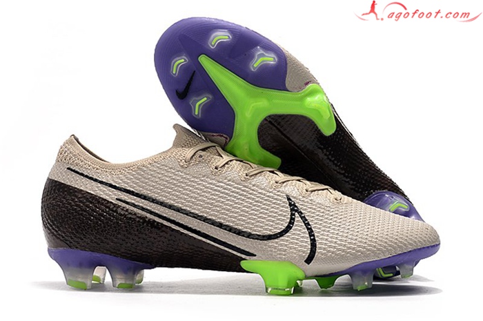 Nike Chaussures de Foot Mercurial Vapor 13 Elite FG Doré