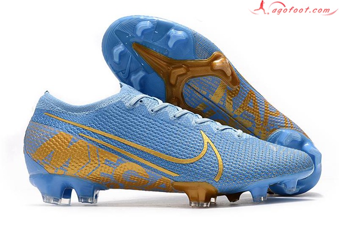 Nike Chaussures de Foot Mercurial Vapor 13 Elite FG Bleu Clair