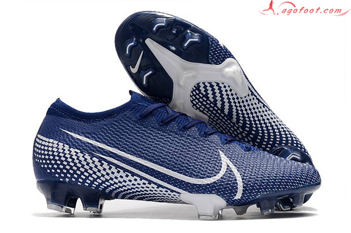 Nike Chaussures de Foot Mercurial Vapor 13 Elite FG Bleu Marins