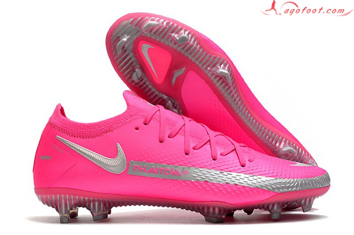 Nike Chaussures de Foot Phantom GT Elite FG Rose