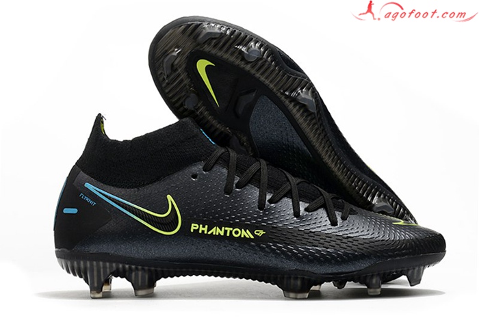 Nike Chaussures de Foot Phantom GT Elite Dynamic Fit FG Noir