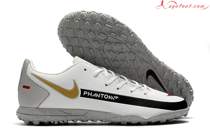 Nike Chaussures de Foot Phantom GT Club TF Blanc