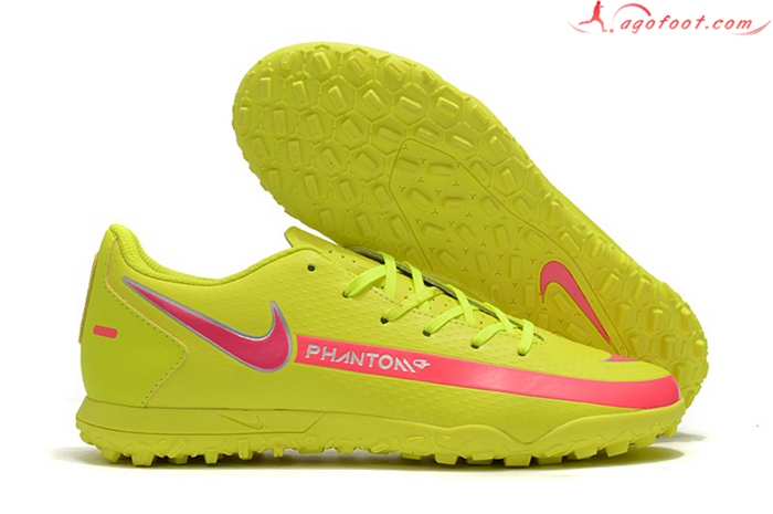 Nike Chaussures de Foot Phantom GT Club TF Jaune
