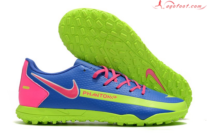 Nike Chaussures de Foot Phantom GT Club TF Bleu