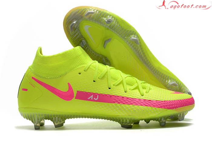 Nike Chaussures de Foot Phantom GT Elite Dynamic Fit FG Vert