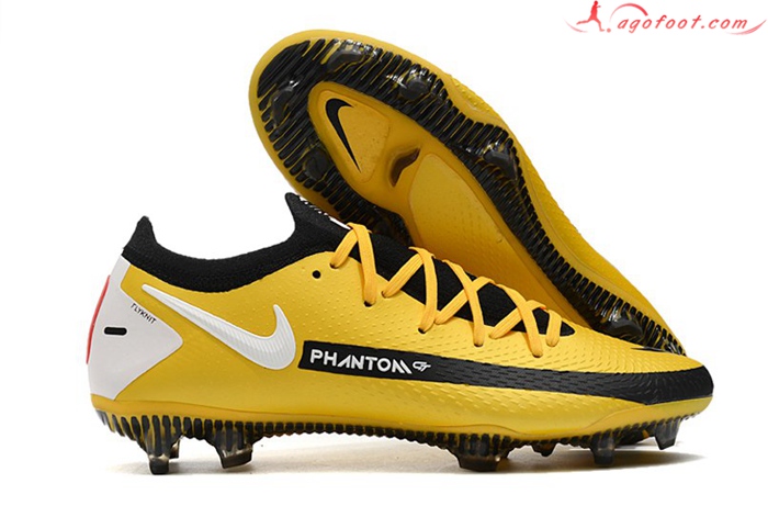 Nike Chaussures de Foot Phantom GT Elite FG Jaune