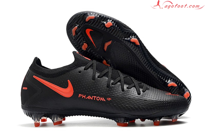 Nike Chaussures de Foot Phantom GT Elite FG Noir