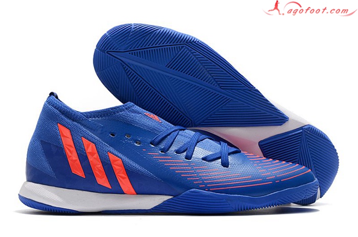 Adidas Chaussures de Foot Predator Edge.3 IC Bleu