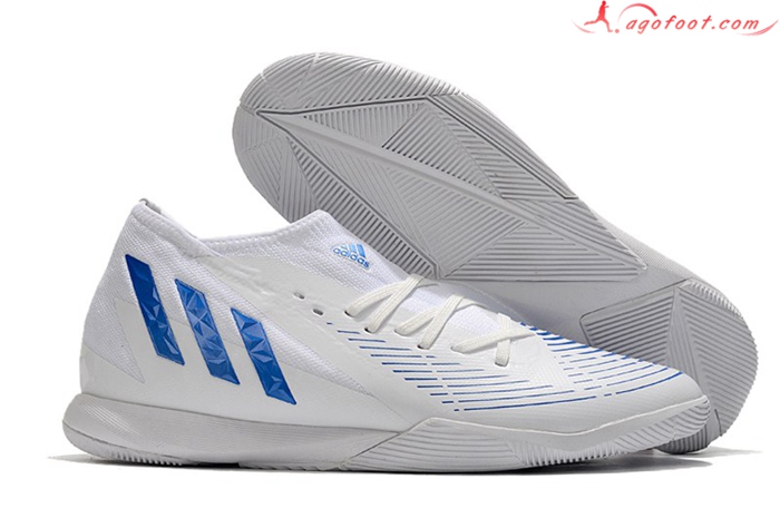 Adidas Chaussures de Foot Predator Edge.3 IC Blanc