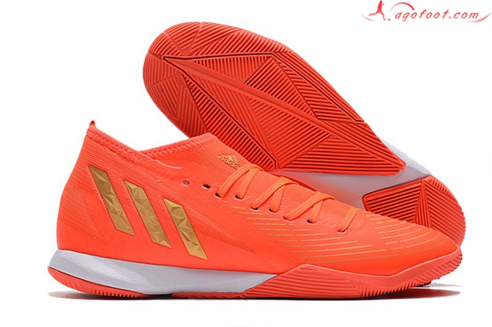 Adidas Chaussures de Foot Predator Edge.3 IC Orange