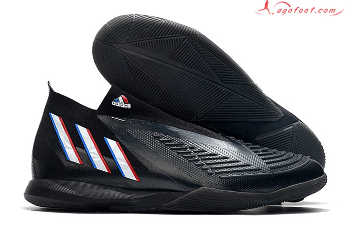 Adidas Chaussures de Foot Predator Edge1 IC Noir