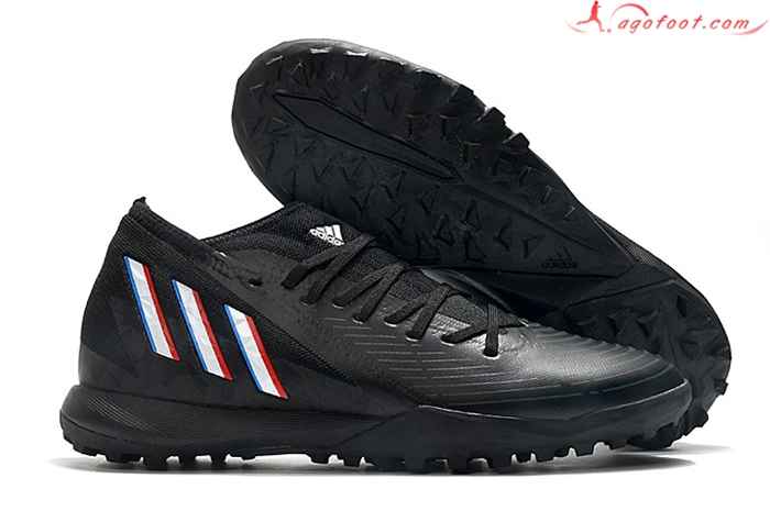 Adidas Chaussures de Foot Predator Edge.3 TF Noir