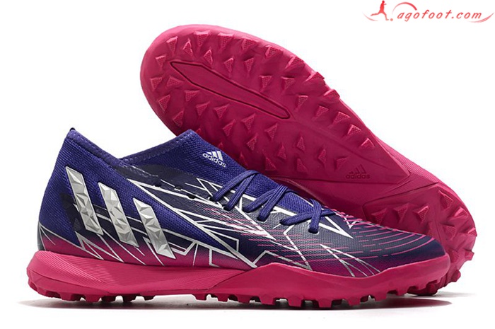 Adidas Chaussures de Foot Predator Edge.3 TF Pourpre