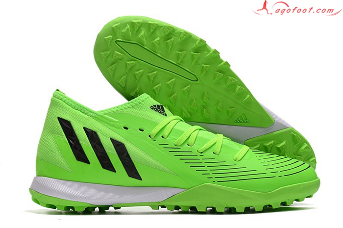 Adidas Chaussures de Foot Predator Edge.3 TF Vert