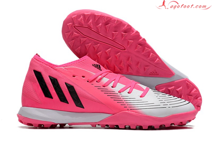 Adidas Chaussures de Foot Predator Edge.3 TF Rose