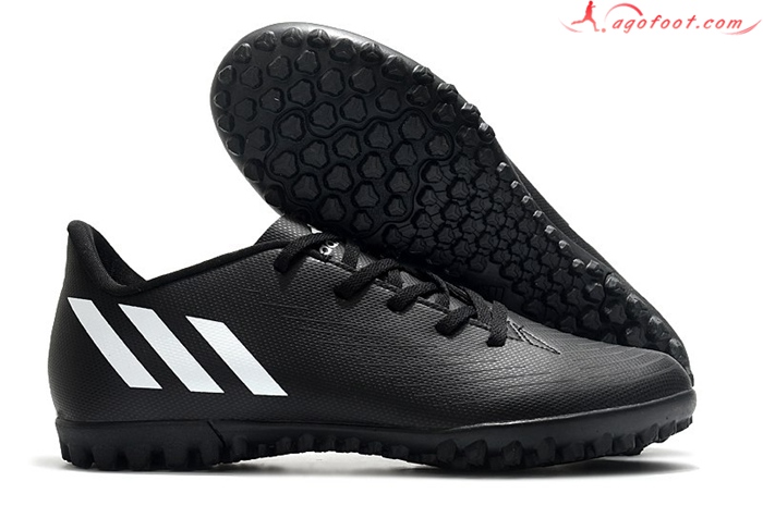 Adidas Chaussures de Foot Predator Edge4 TF Noir