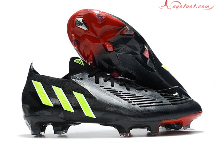 Adidas Chaussures de Foot Predator Edge.1 Low FG Noir