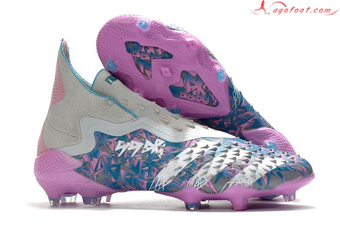 Adidas Chaussures de Foot Predator Freak + FG Pourpre