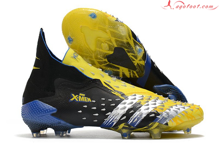 Adidas Chaussures de Foot Predator Freak + FG Jaune