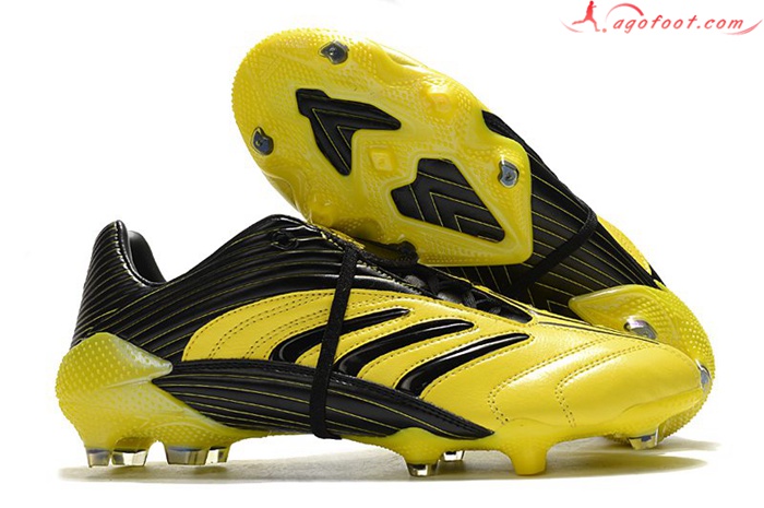Adidas Chaussures de Foot Absolute 20 FG Jaune/Noir