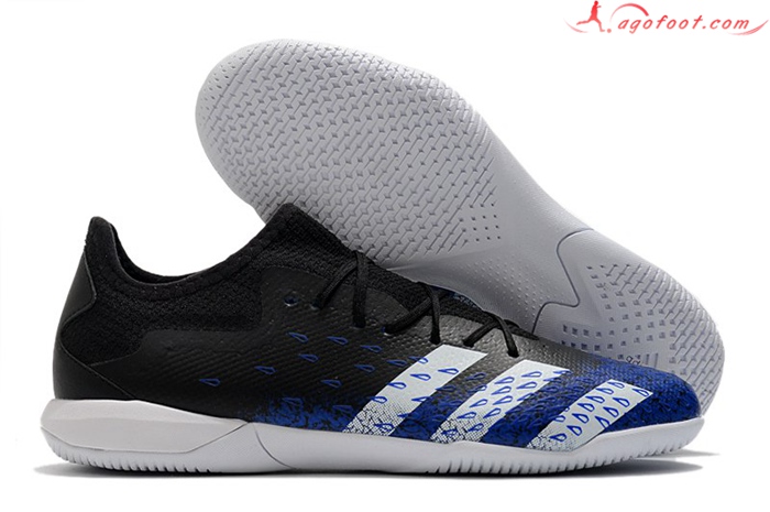 Adidas Chaussures de Foot Predator Freak .1 Low IC Noir/Bleu