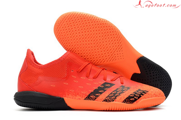 Adidas Chaussures de Foot Predator Freak .1 Low IC Rouge
