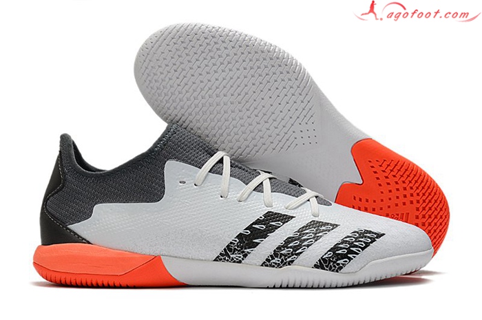 Adidas Chaussures de Foot Predator Freak .1 Low IC Blanc