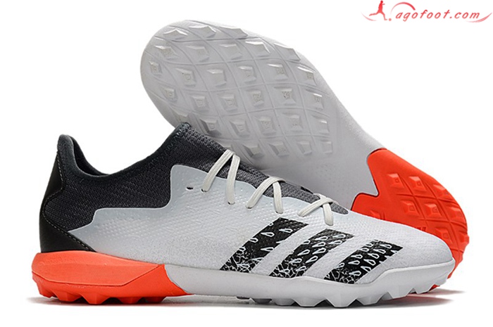 Adidas Chaussures de Foot Predator Freak .3 Low TF Gris