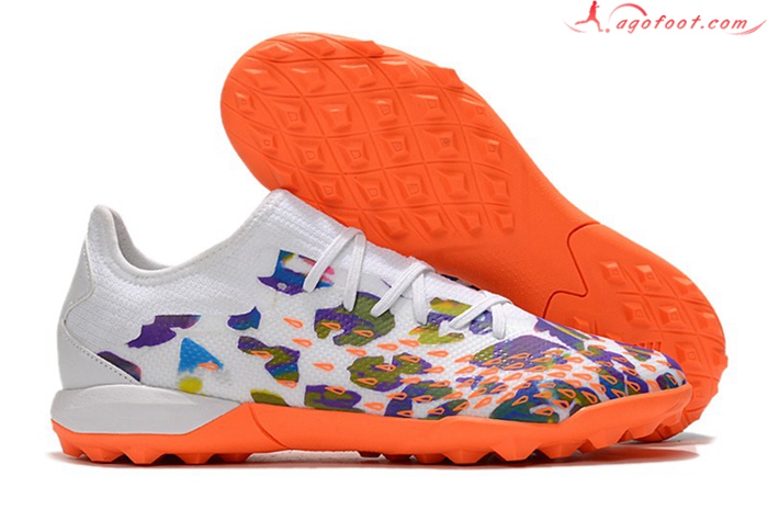 Adidas Chaussures de Foot Predator Freak .3 Low TF Blanc