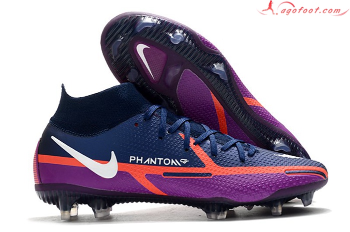 Nike Chaussures de Foot Phantom GT2 Dynamic Fit Elite FG Pourpre