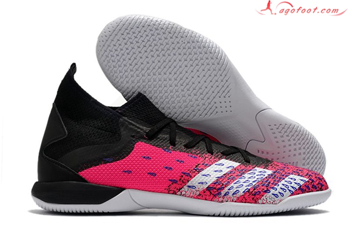 Adidas Chaussures de Foot Predator Freak .3 TF Rose/Noir