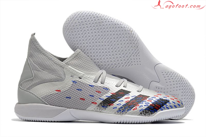 Adidas Chaussures de Foot Predator Freak .3 TF Gris