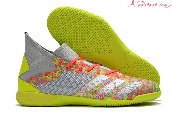 Adidas Chaussures de Foot Predator Freak .3 TF Orange/Jaune