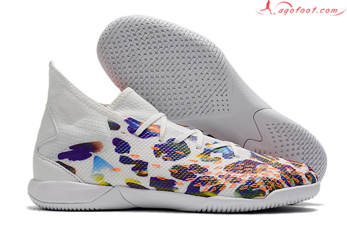 Adidas Chaussures de Foot Predator Freak .3 TF Blanc