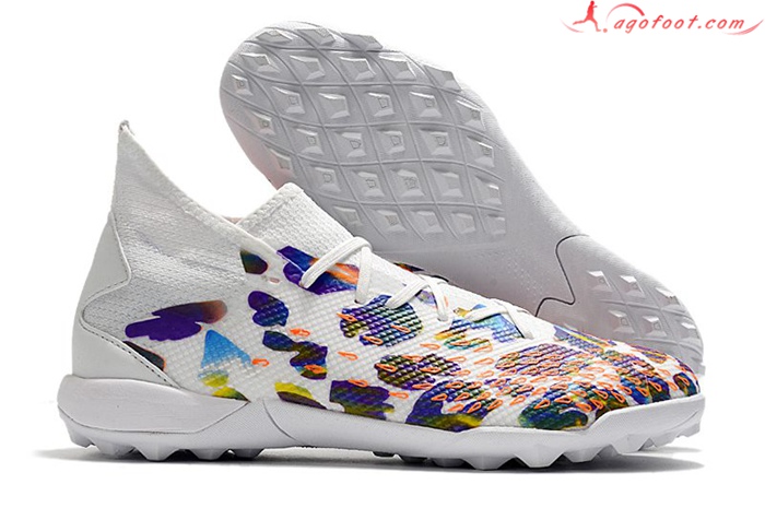 Adidas Chaussures de Foot Predator Freak .3 TF Blanc