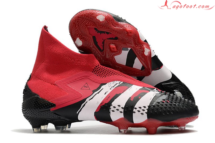 Adidas Chaussures de Foot Predator Mutator 20+ FG Rouge/Noir