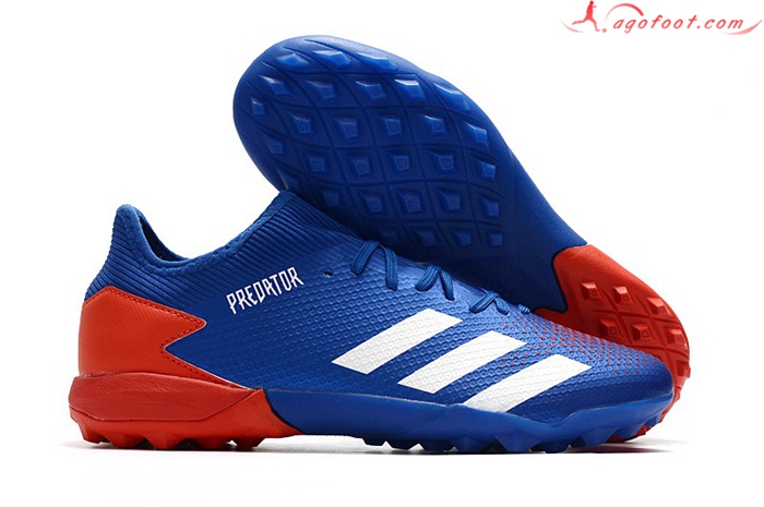 Adidas Chaussures de Foot Predator 20.3 L TF Bleu