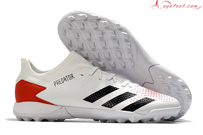 Adidas Chaussures de Foot Predator 20.3 L TF Blanc