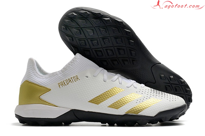 Adidas Chaussures de Foot Predator 20.3 L TF Blanc