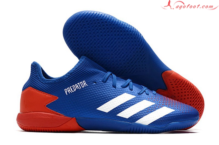 Adidas Chaussures de Foot Predator 20.3 L IC Bleu