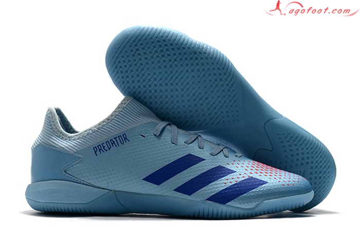 Adidas Chaussures de Foot Predator 20.3 L IC Bleu