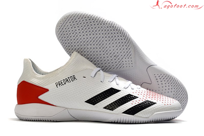 Adidas Chaussures de Foot Predator 20.3 L IC Blanc